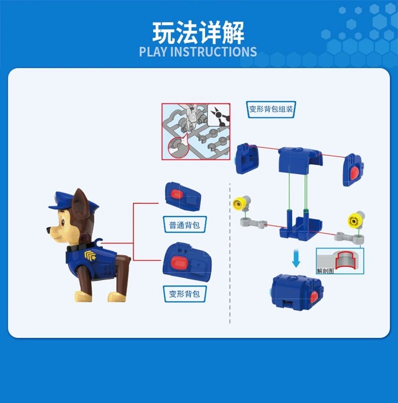 Coffret 6 Figurines Paw Patrol – Jouets Officiels Enfant - GoDiscount