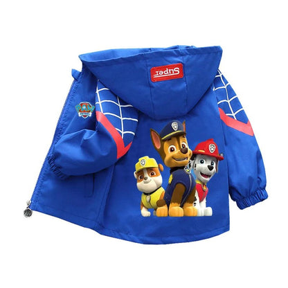 Veste PAW Patrol 2024 – À Capuche, Confort, Style Cartoon – Enfants 1–10 ans - GoDiscount