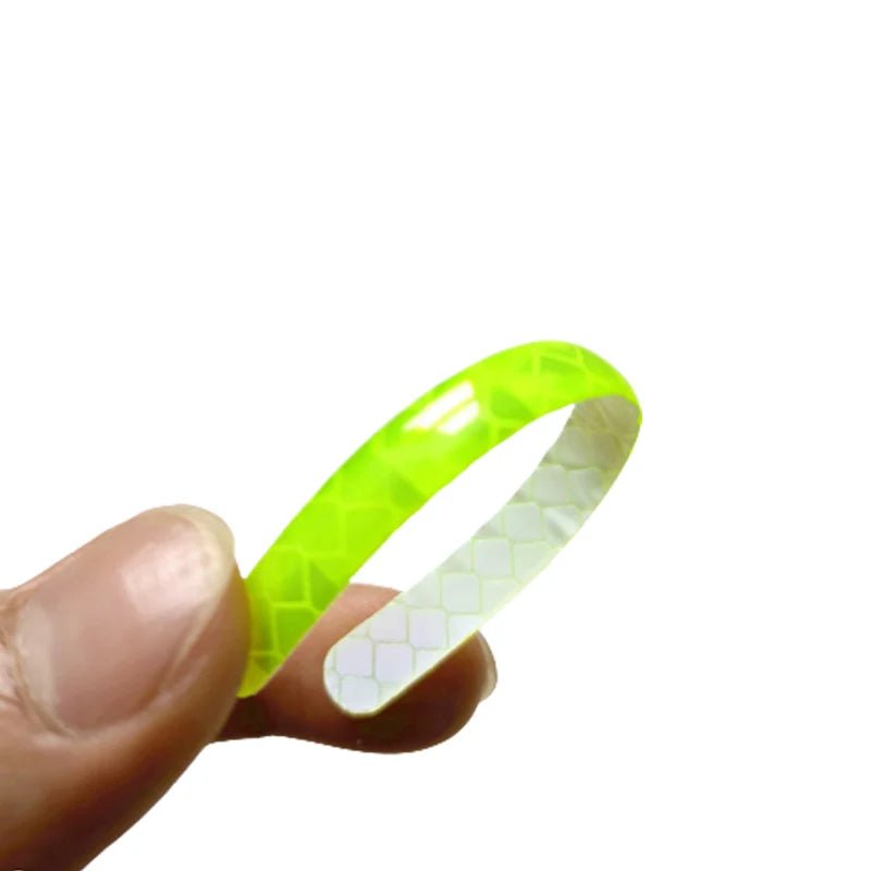 🚗✨ Autocollants Réfléchissants Voiture – Bandes de Jante & Stickers de Sécurité Portière | Bande Avertissement Arrière Auto - GoDiscount