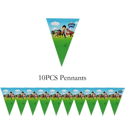 Décoration Anniversaire PAW Patrol – Set Complet Fournitures de Fête : Assiettes, Serviettes, Ballons & Accessoires - GoDiscount