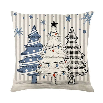 45cm Christmas Decorations Christmas Cushion Cover Pillowcase 2024 for Home Ornament Xmas New Year Christmas Decor 2025 home - GoDiscount