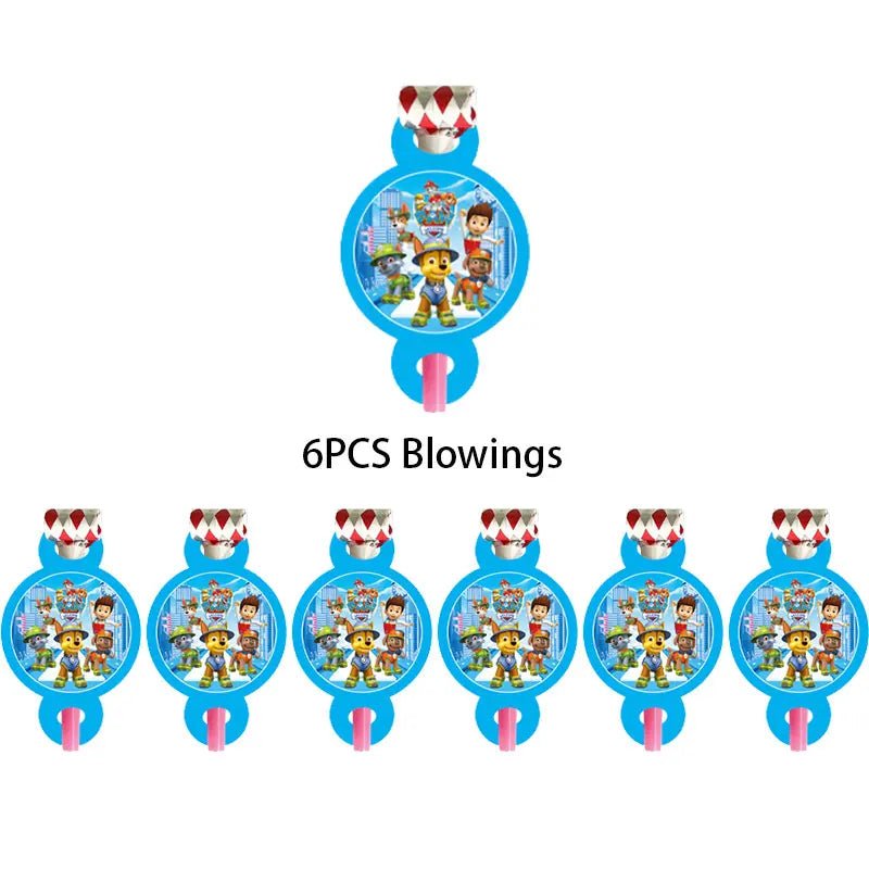 Décoration Anniversaire PAW Patrol – Set Complet Fournitures de Fête : Assiettes, Serviettes, Ballons & Accessoires - GoDiscount