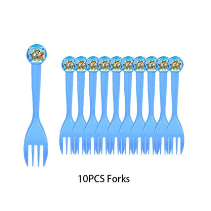 Décoration Anniversaire PAW Patrol – Set Complet Fournitures de Fête : Assiettes, Serviettes, Ballons & Accessoires - GoDiscount