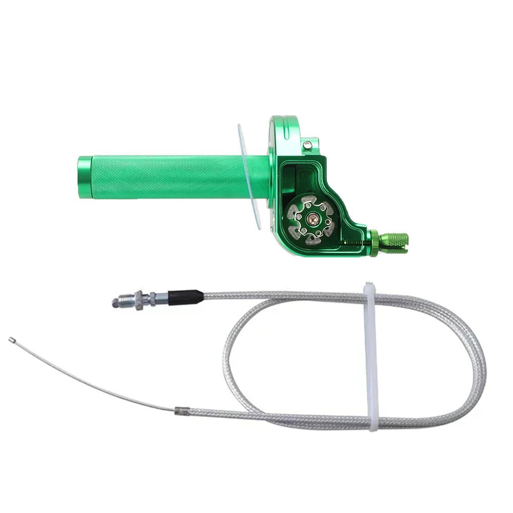 💨🏍️ Accélérateur Moto CNC Aluminium 7/8'' 22mm – Poignée Twist Grip pour Pit Bike, Motocross, ATV Offroad - GoDiscount