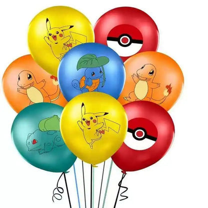 Kit Complet Fête Pokémon – PokéBall, Pikachu, Vaisselle, Autocollants & Cadeaux Enfants - GoDiscount