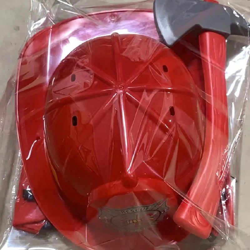 Déguisement Pompier Enfant – Costume de Petit Sapeur avec Casque pour Fête, Carnaval et Halloween - GoDiscount