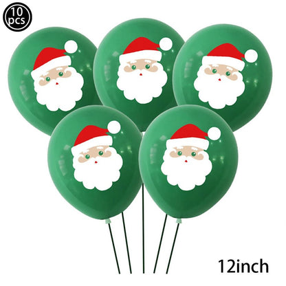 Red and Green Merry Christmas Banner Christmas Sign Garlands Santa Claus Snowman Christmas Party Decorations Xmas Gift New Year - GoDiscount