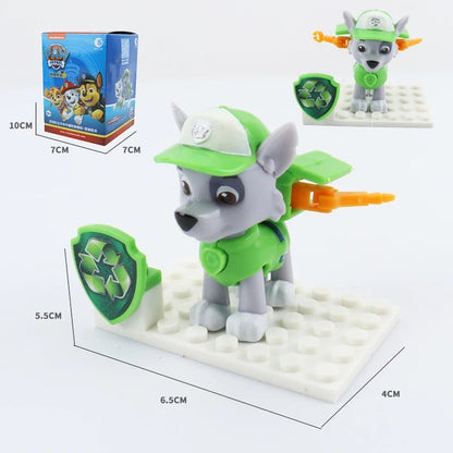 Coffret 6 Figurines Paw Patrol – Jouets Officiels Enfant - GoDiscount