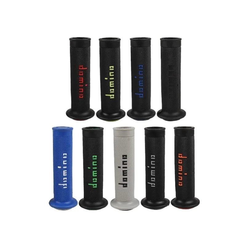 3️⃣ 🔥🏍️ Poignées de Moto Universelles 7/8" 22 - 24mm – Domino GEL Grip en Caoutchouc pour ATV, Pit Bike, Motocross, Racing - GoDiscount