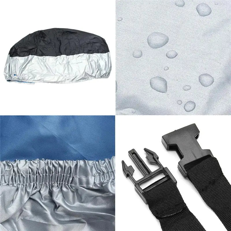 🌞🛡️ Housse Moto Waterproof – Protection UV & Pluie | Tailles S - 4XL | Bâche Universelle pour Moto & Scooter - GoDiscount