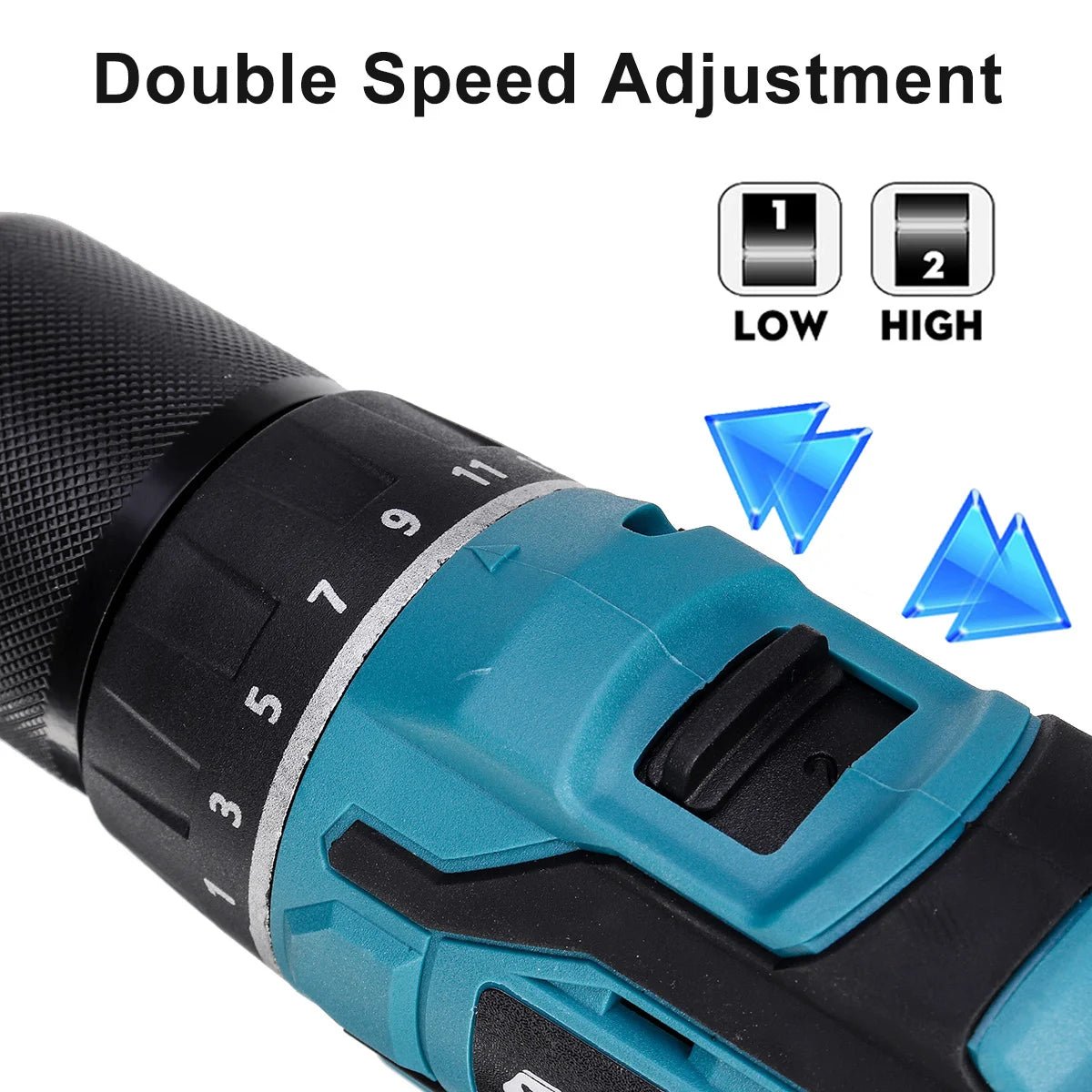 1️⃣ ⚡🛠️ Drillpro Power Set 800N.m – Clé à Chocs + Marteau Perforateur 13mm Compatible Makita 18V - GoDiscount