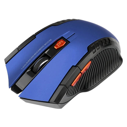 Souris Sans Fil 2.4G 1600DPI – Souris Optique Gamer 6 Boutons pour PC & Ordinateur Portable - GoDiscount