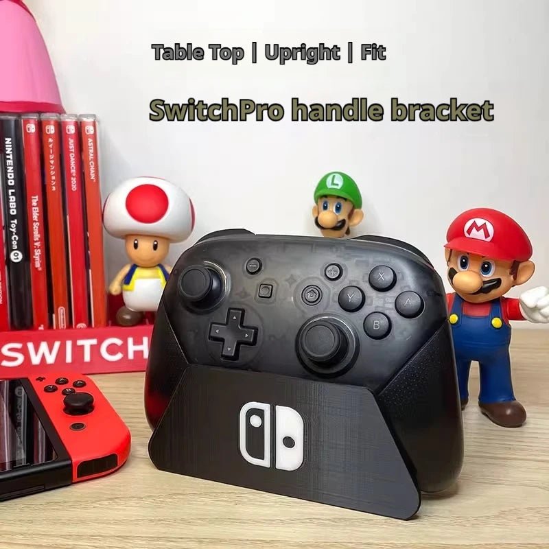 🎮 Support Manette Switch Pro – Station de Rangement Gaming | Support Bureau Stable pour Manette Nintendo | Accessoire Console & Électronique - GoDiscount