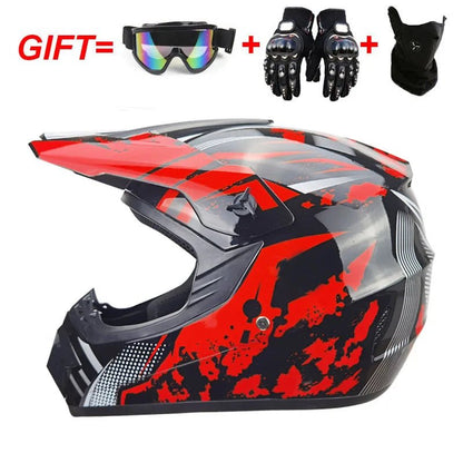 🏍️🎉 Casque Moto Enfant – Casco Moto Off - Road DOT | Protection Sécurisée pour Jeunes & Ados - GoDiscount