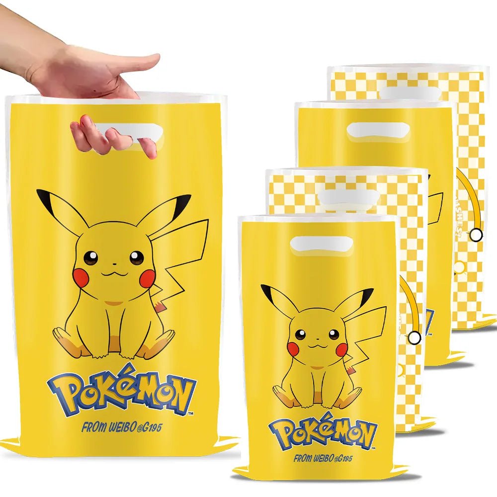 Kit Complet Fête Pokémon – PokéBall, Pikachu, Vaisselle, Autocollants & Cadeaux Enfants - GoDiscount
