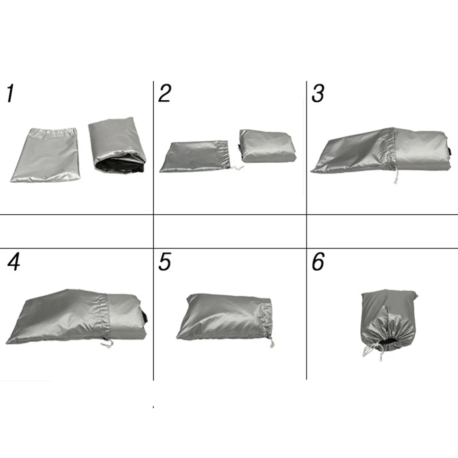 🌞🛡️ Housse Moto Waterproof – Protection UV & Pluie | Tailles S - 4XL | Bâche Universelle pour Moto & Scooter - GoDiscount