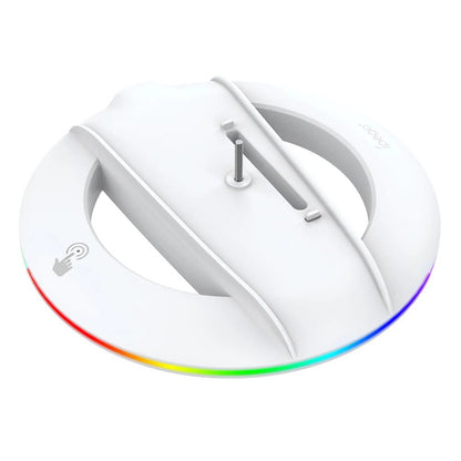 RGB Vertical Stand Gaming Base Stable Console Bracket for PS5 Slim Console for PS5 Slim Disc/Digital Version Game Accessories - GoDiscount