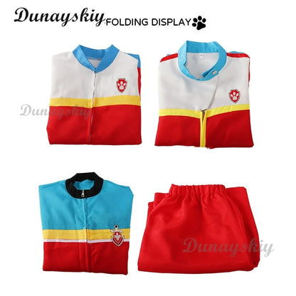 Gilet Cosplay Pat' Patrouille Ryder pour Enfants – Costume Marshall & Chase Carnaval, Halloween, Anniversaire – Waistcoat Personnalisé