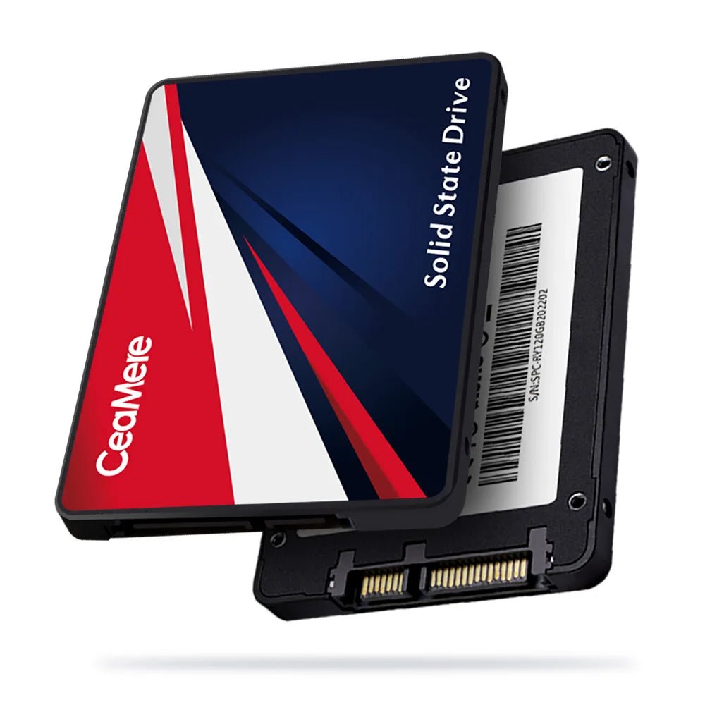 ⭐ SSD CeaMere SATA III 2.5" – 120GB à 480GB (Lot de 5 à 20) | Disque SSD pour PC Portable & Ordinateur de Bureau - GoDiscount