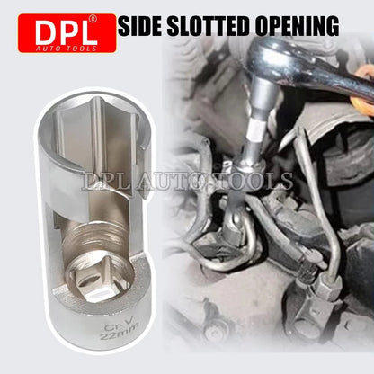 🚗🔧 Set 14Pcs Clé à Douille Tuyau Carburant – Outils de Réparation de Voiture, Extraction Tuyau Huile 3/8" 1/2" - GoDiscount