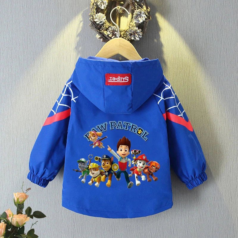 Veste PAW Patrol 2024 – À Capuche, Confort, Style Cartoon – Enfants 1–10 ans - GoDiscount