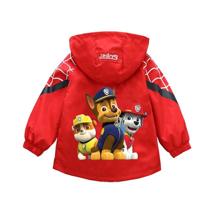 Veste PAW Patrol 2024 – À Capuche, Confort, Style Cartoon – Enfants 1–10 ans - GoDiscount