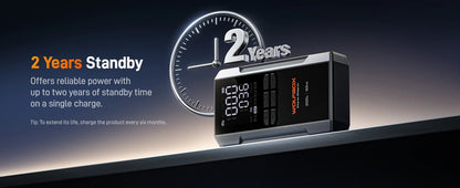 "WOLFBOX 3000A Jump Starter avec Compresseur d'Air, 16000mAh & 160PSI, Démarreur de Batterie Portable Voiture avec Charge Rapide 65W" - GoDiscount