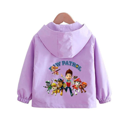 Veste PAW Patrol 2024 – À Capuche, Confort, Style Cartoon – Enfants 1–10 ans - GoDiscount