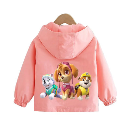 Veste PAW Patrol 2024 – À Capuche, Confort, Style Cartoon – Enfants 1–10 ans - GoDiscount