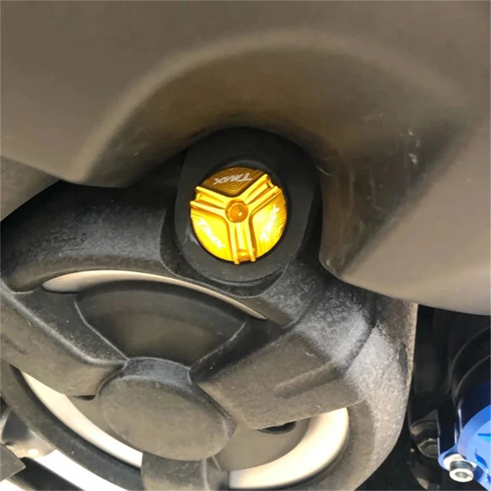 Couvercle Réservoir de Frein Avant CNC pour Yamaha TMAX 500/530/560 – Capot Bouchon d’Huile TECH MAX SX DX - GoDiscount
