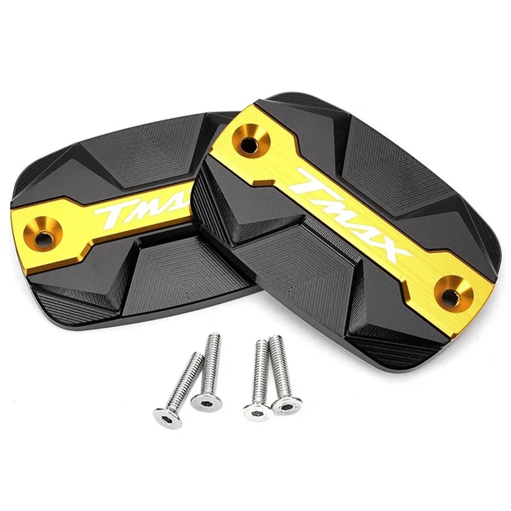 Couvercle Réservoir de Frein Avant CNC pour Yamaha TMAX 500/530/560 – Capot Bouchon d’Huile TECH MAX SX DX - GoDiscount
