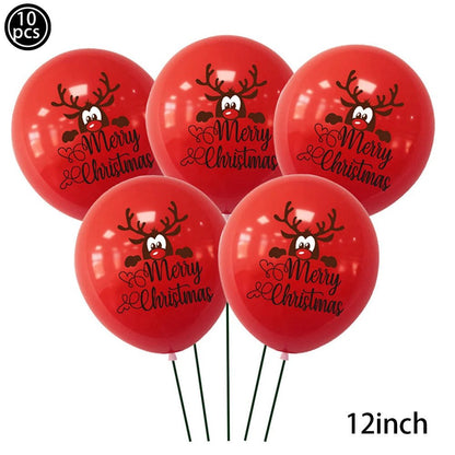 Red and Green Merry Christmas Banner Christmas Sign Garlands Santa Claus Snowman Christmas Party Decorations Xmas Gift New Year - GoDiscount