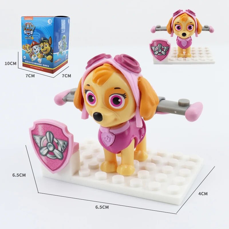 Coffret 6 Figurines Paw Patrol – Jouets Officiels Enfant - GoDiscount