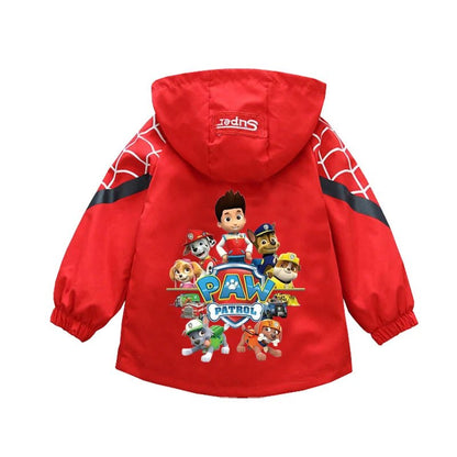 Veste PAW Patrol 2024 – À Capuche, Confort, Style Cartoon – Enfants 1–10 ans - GoDiscount
