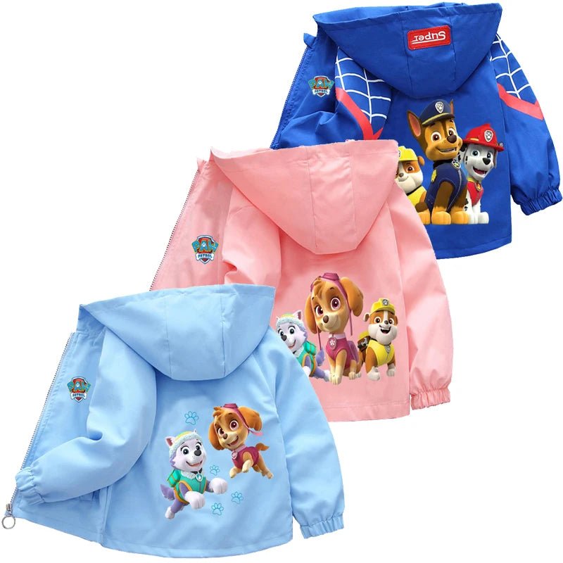 Veste PAW Patrol 2024 – À Capuche, Confort, Style Cartoon – Enfants 1–10 ans - GoDiscount