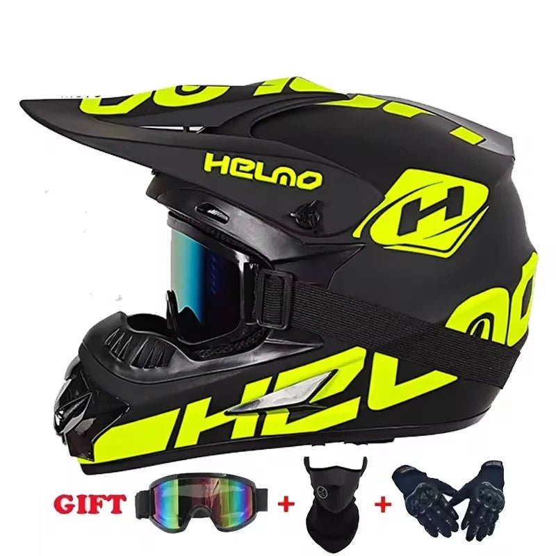 🏍️🎉 Casque Moto Enfant – Casco Moto Off - Road DOT | Protection Sécurisée pour Jeunes & Ados - GoDiscount