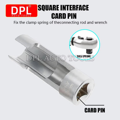 🚗🔧 Set 14Pcs Clé à Douille Tuyau Carburant – Outils de Réparation de Voiture, Extraction Tuyau Huile 3/8" 1/2" - GoDiscount