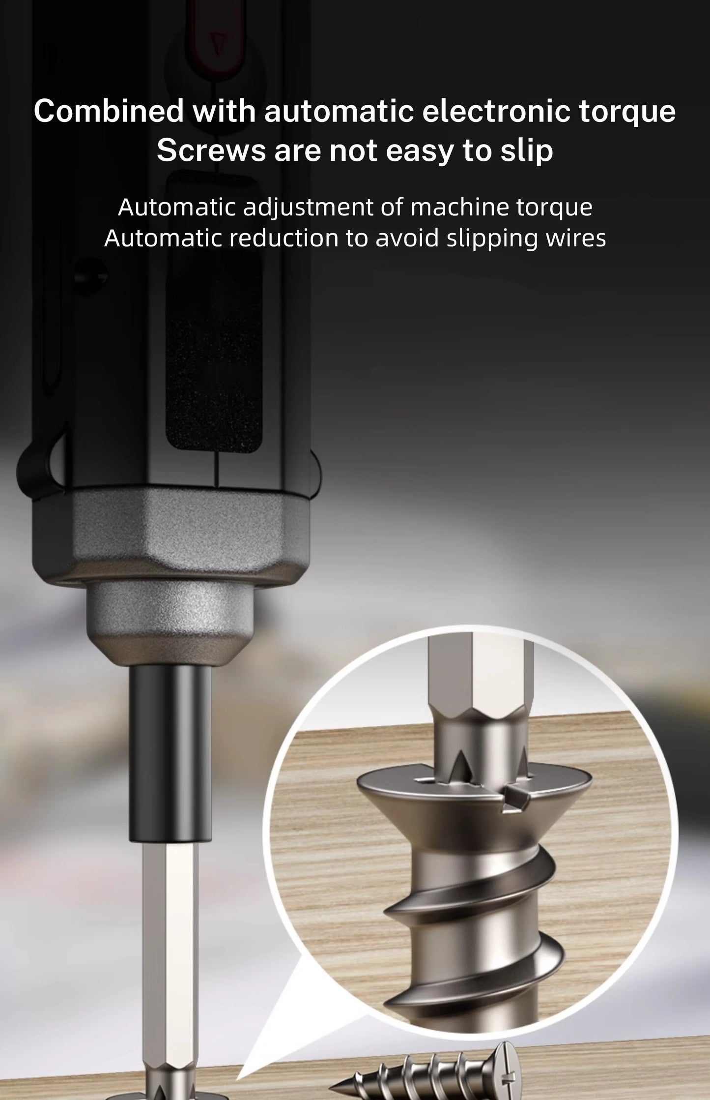 ⚡🔧 Tournevis Électrique Sans Fil – Rechargeable USB | Kit de Réparation Maison avec LED - GoDiscount