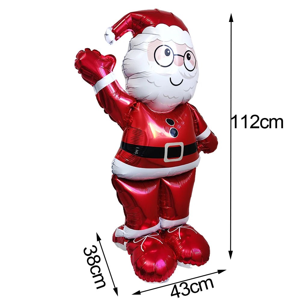 Red and Green Merry Christmas Banner Christmas Sign Garlands Santa Claus Snowman Christmas Party Decorations Xmas Gift New Year - GoDiscount