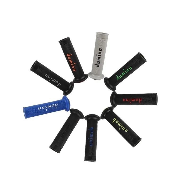 3️⃣ 🔥🏍️ Poignées de Moto Universelles 7/8" 22 - 24mm – Domino GEL Grip en Caoutchouc pour ATV, Pit Bike, Motocross, Racing - GoDiscount