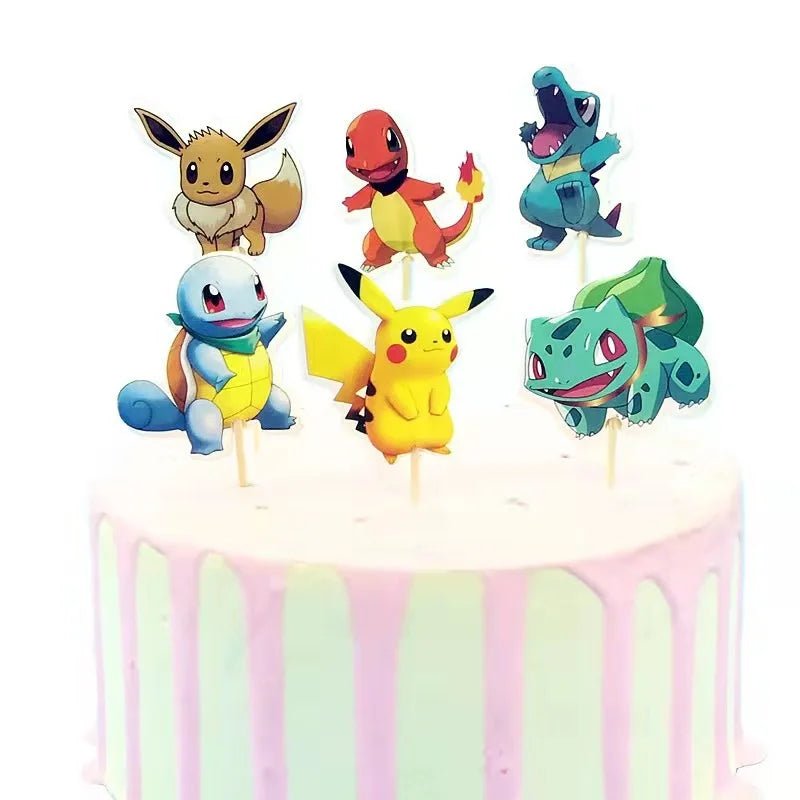 Kit Complet Fête Pokémon – PokéBall, Pikachu, Vaisselle, Autocollants & Cadeaux Enfants - GoDiscount