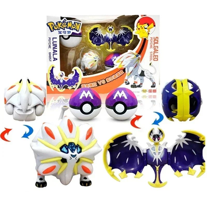 ⭐ Figurines Pokémon + Pokéball – Pikachu, Carapuce, Salamèche - GoDiscount