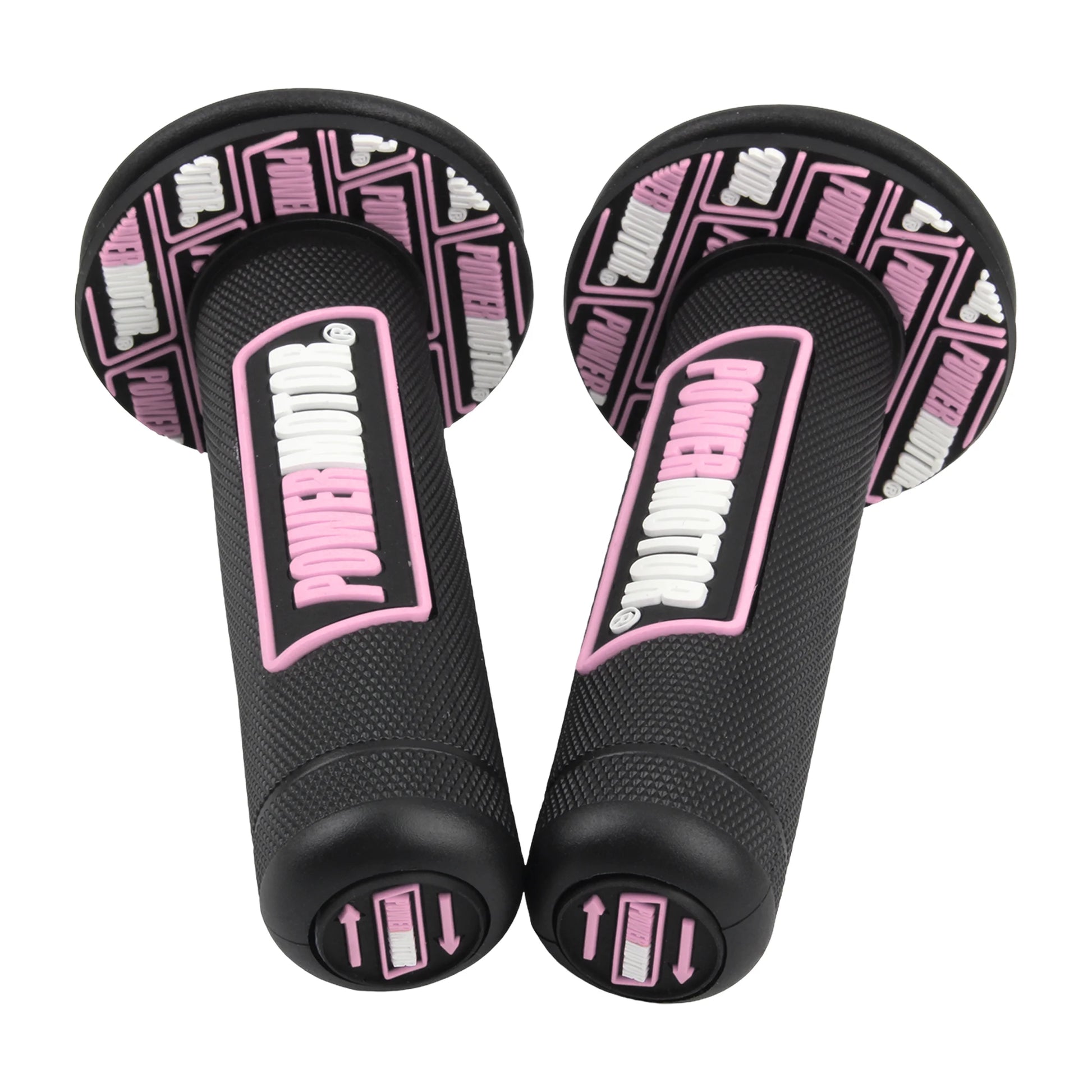 🎯⚡ Poignées Powermotor – Protection Guidon en Caoutchouc Gel, 7/8" 22mm, 24mm pour Motocross & Dirt Bike - GoDiscount