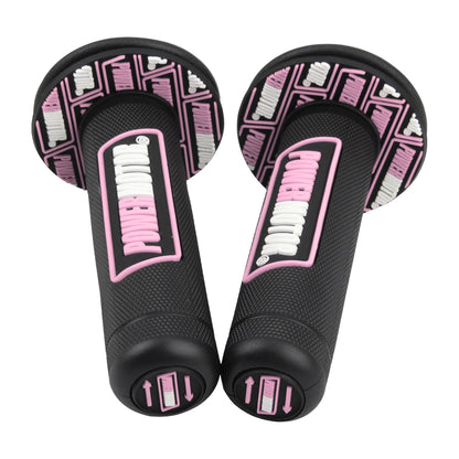 🎯⚡ Poignées Powermotor – Protection Guidon en Caoutchouc Gel, 7/8" 22mm, 24mm pour Motocross & Dirt Bike - GoDiscount