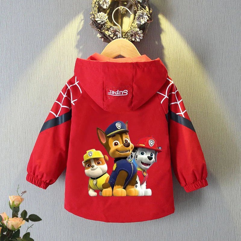 Veste PAW Patrol 2024 – À Capuche, Confort, Style Cartoon – Enfants 1–10 ans - GoDiscount
