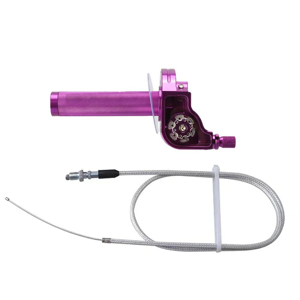 💨🏍️ Accélérateur Moto CNC Aluminium 7/8'' 22mm – Poignée Twist Grip pour Pit Bike, Motocross, ATV Offroad - GoDiscount