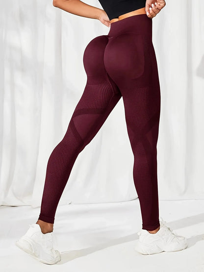 ⭐ Leggings Yoga Femme Taille Haute – Gainants, Respirants & Confort Fitness | Tummy Control Sport & Gym Activewear - GoDiscount