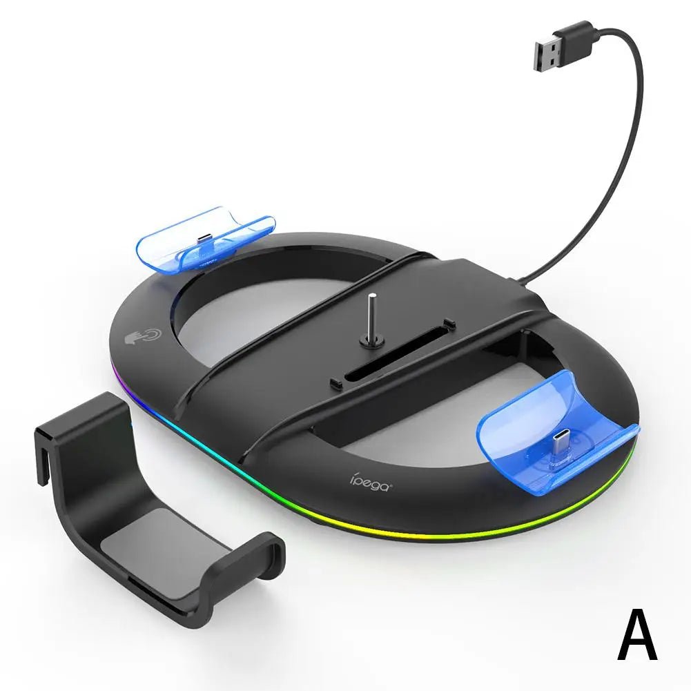 Support Vertical RGB pour PS5 Slim/Pro avec Système de Refroidissement – Accessoire Gaming - GoDiscount