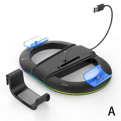 Support Vertical RGB pour PS5 Slim/Pro avec Système de Refroidissement – Accessoire Gaming - GoDiscount