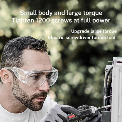 ⚡🔧 Tournevis Électrique Sans Fil – Rechargeable USB | Kit de Réparation Maison avec LED